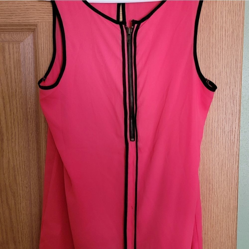 Women's Large Studio Y High Low tank top blouse - Picture 3 of 4